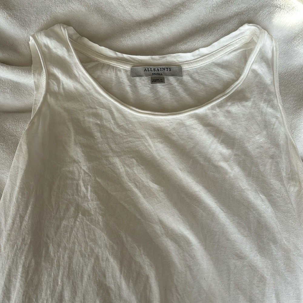 All Saints White Tank